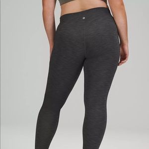 Lululemon wunder under grey leggings